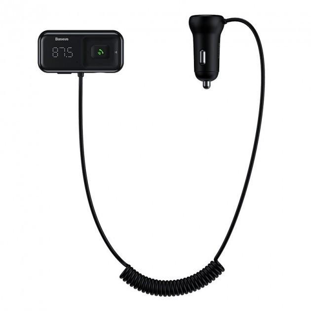 Модулятор ФМ BASEUS Wireless MP3 Car Charger T typed S-16