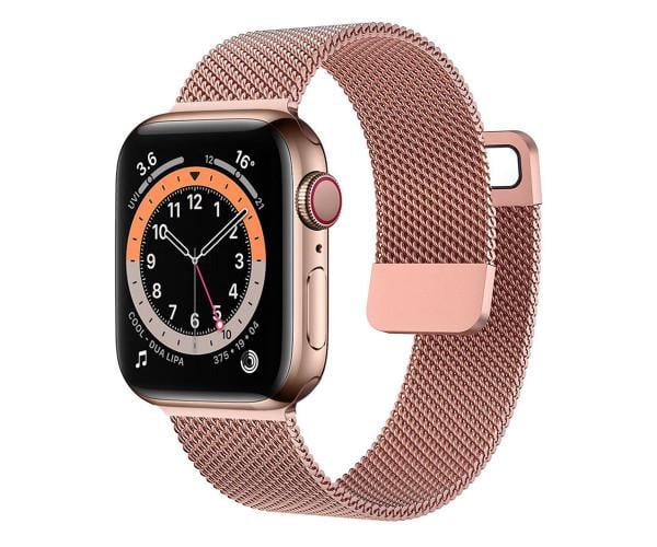 Ремінець Milanese Loop для Apple Watch 42/Apple Watch 44 мм Рожевий