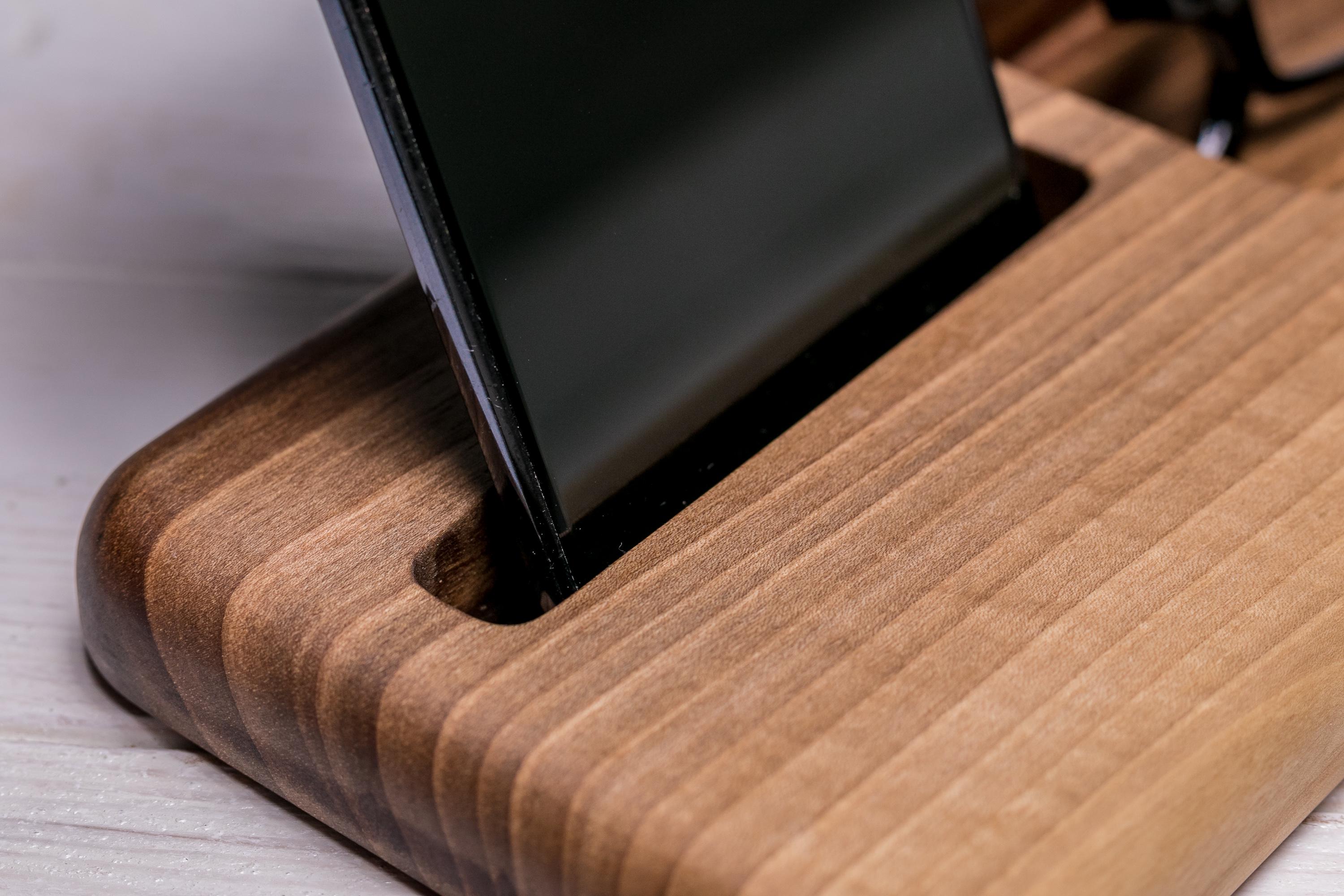 Аксессуар-подставка EcoWalnut настольная с персональным гравированием (EW-11) - фото 7 Аксессуар-подставка EcoWalnut настольная с персональным гравированием (EW-11) - фото 7