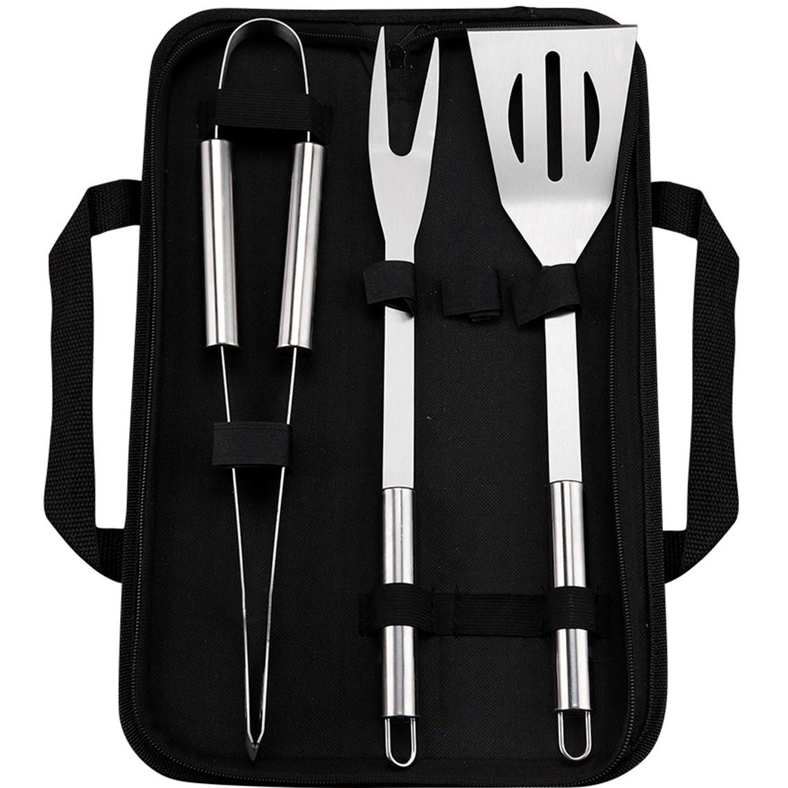 Набір аксесуарів для барбекю/мангала/гриля 3 предмети 40х10х5 см (HP-20-71)