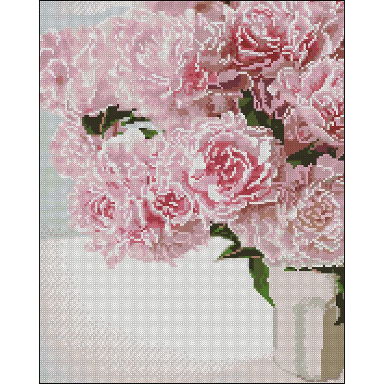 Алмазная мозаика Strateg Для себя без подрамника 40х50 см (ZAV4050-18)