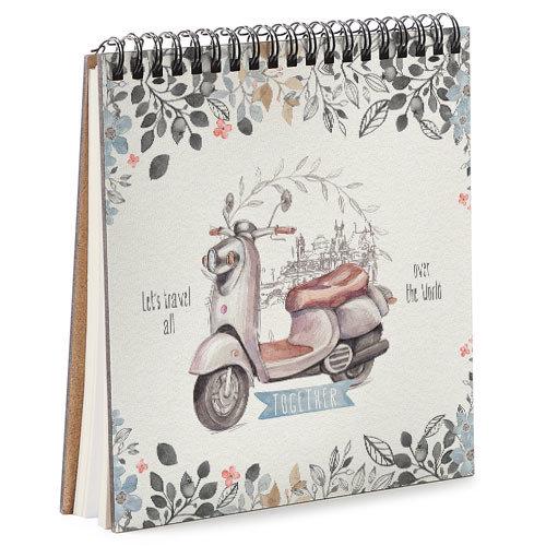 Скетчбук Let’s travel all over the world together 16,7x18 см (BDK_18L027)
