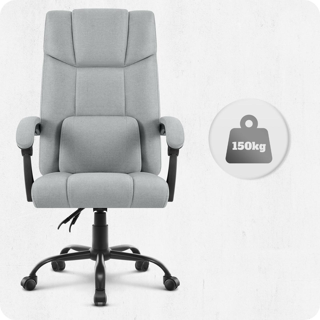 Крісло офісне Cabro C505 тканина Grey - фото 7