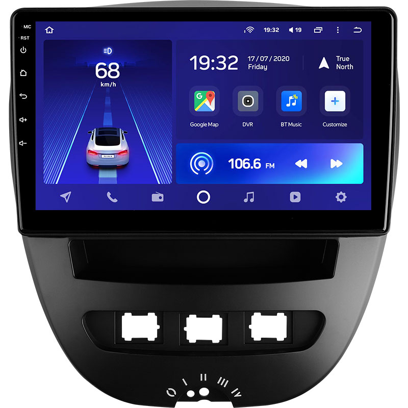 Автомагнитола штатная Teyes для Peugeot 107 2005-20014/Toyota Aygo 2005-2014 Android (1485751017)