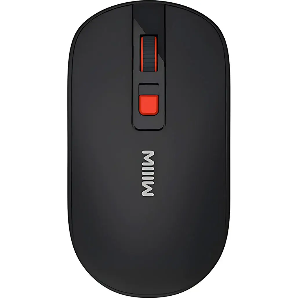 Мышь беспроводная MiiiW Wireless Mute Mouse Lite PM21 MW23M21 Black