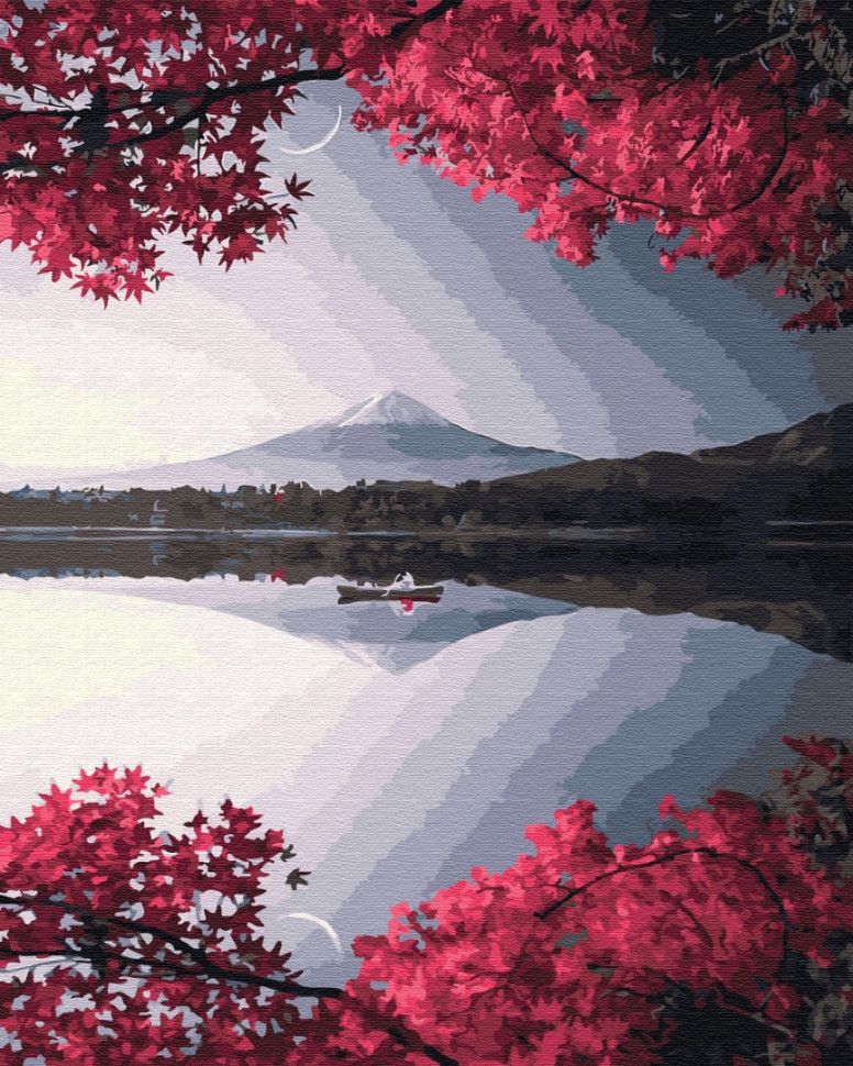 Картина по номерам Brushme Вечер у гори Фудзи (GX32325)