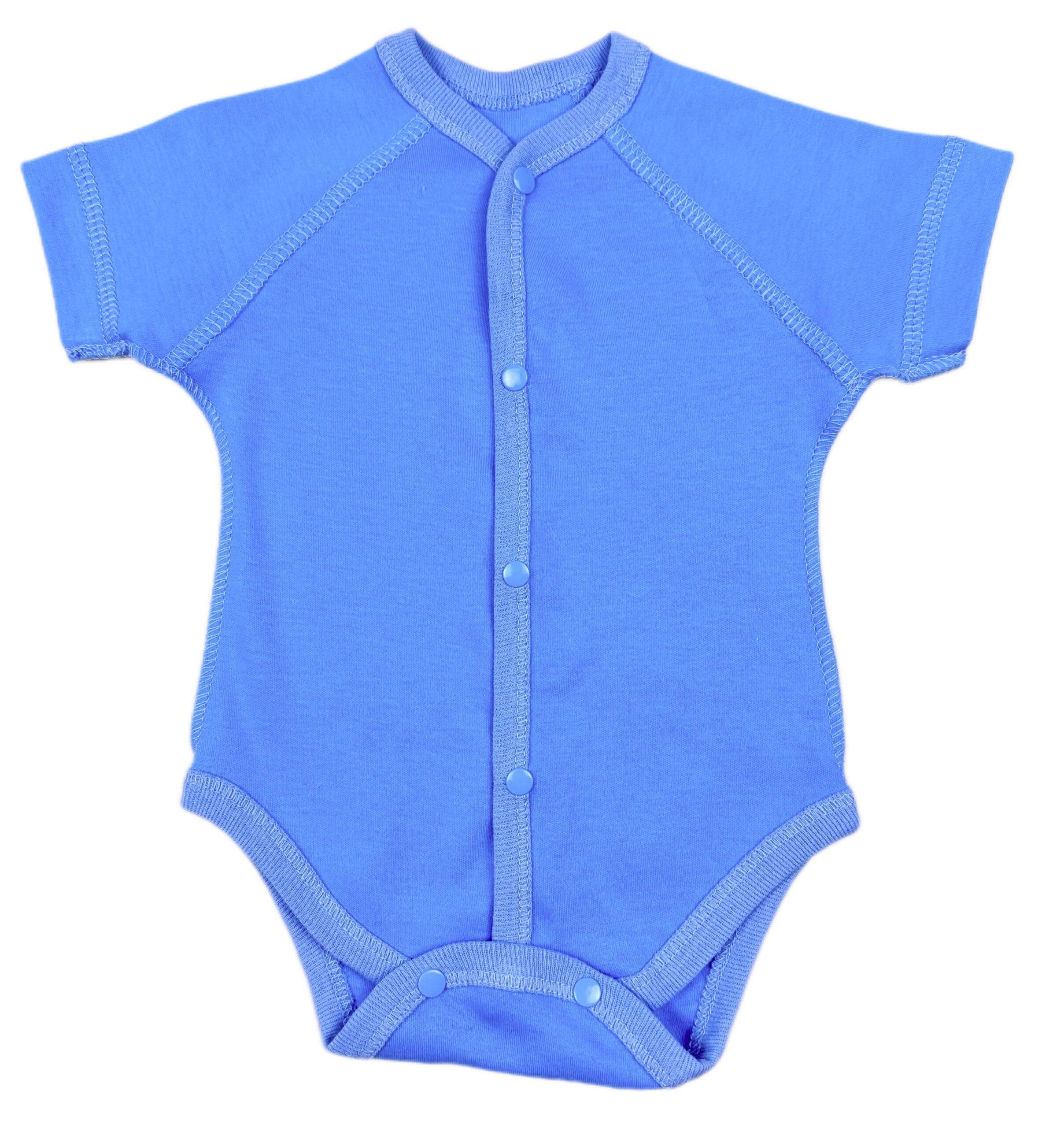 Боди RoyalBaby интерлок р. 56 Голубой (142669-1721)
