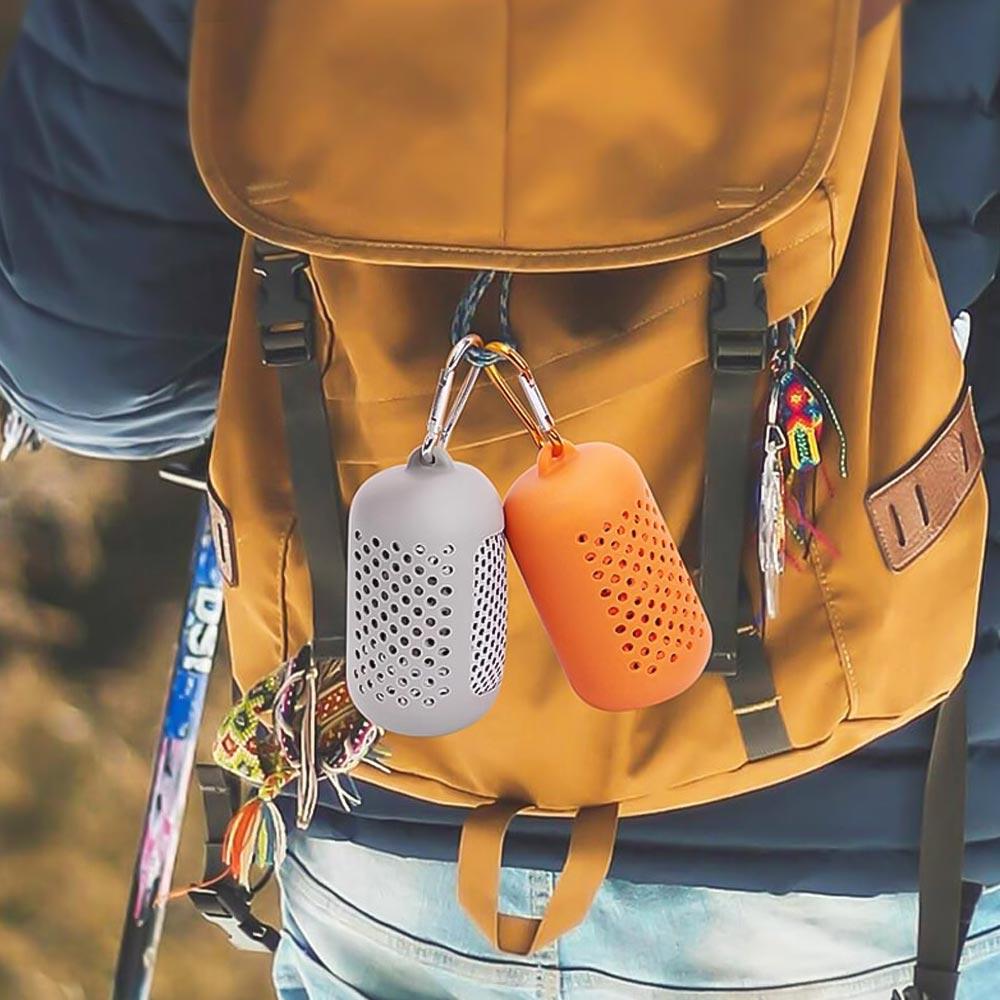 Рушник швидкосохнучий що охолоджує в чохлі 30x80 см Сірий (IY0054) - фото 7