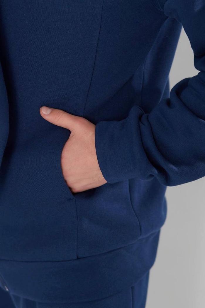 Прогулочный костюм унисекс на замке М115.4 L Темный-индиго (352-1-62) - фото 3 Прогулочный костюм унисекс на замке М115.4 L Темный-индиго (352-1-62) - фото 3