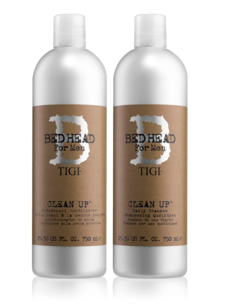Набор для мужчин шампунь и кондиционер TIGI Bed Head for Men Clean Up 2х750 мл