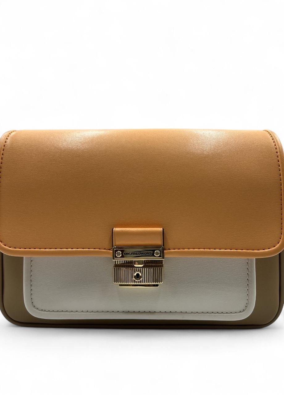 Сумка женская Michael Kors Bradshaw 30T1H2BM2L Cntloupe MLT MD MSGR Leather Мускусная дыня (2746475633)