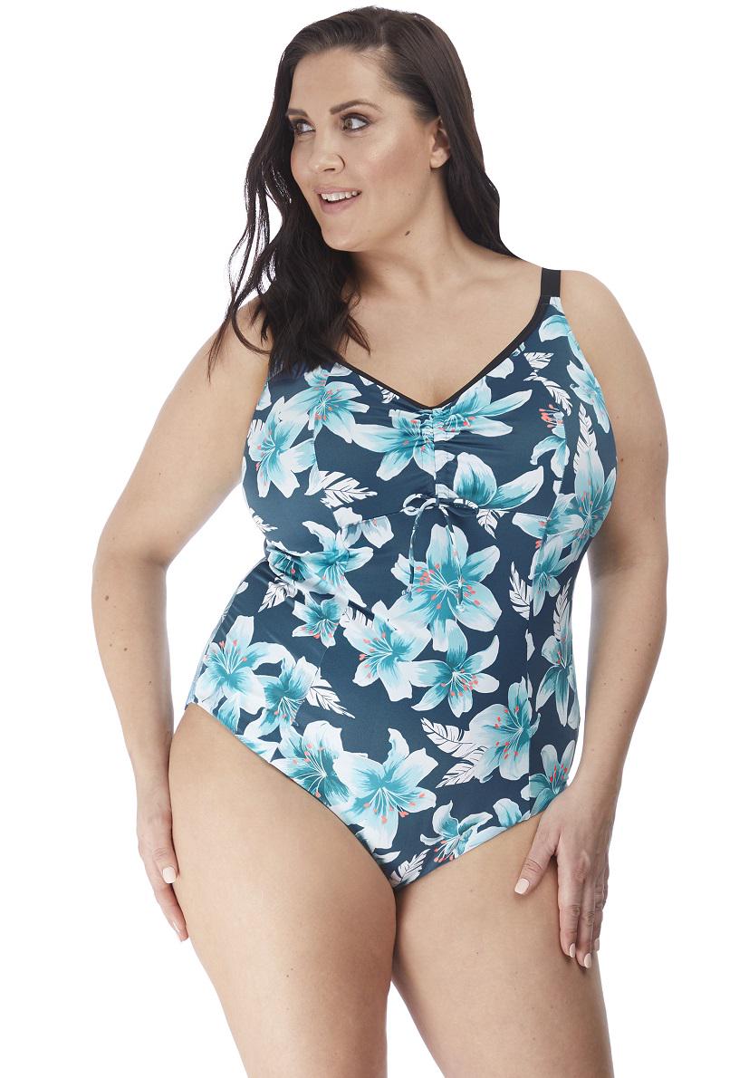 Купальник суцільний Elomi Island Lily 7220 18/2XL Petrol (889501149186) - фото 2