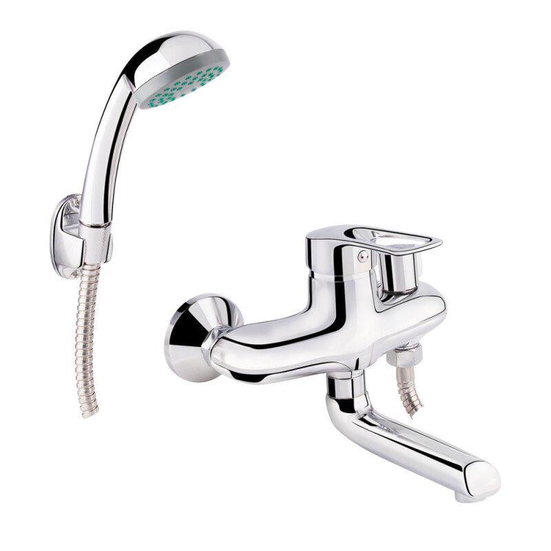 Змішувач для ванної Sanitary Wares G-Ferro Hansberg SWGFEHAN006 одноважільний Хром (60088)