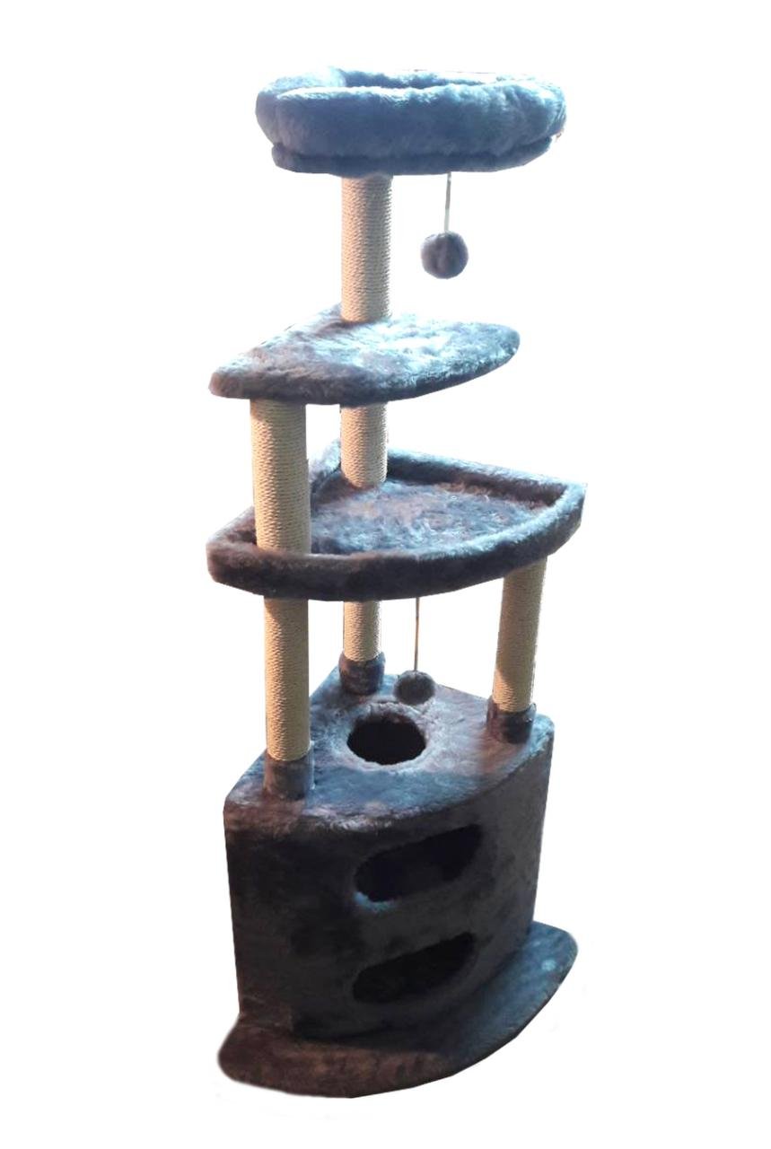 Когтеточка ФанКот Роза джут Серый (0085/1)