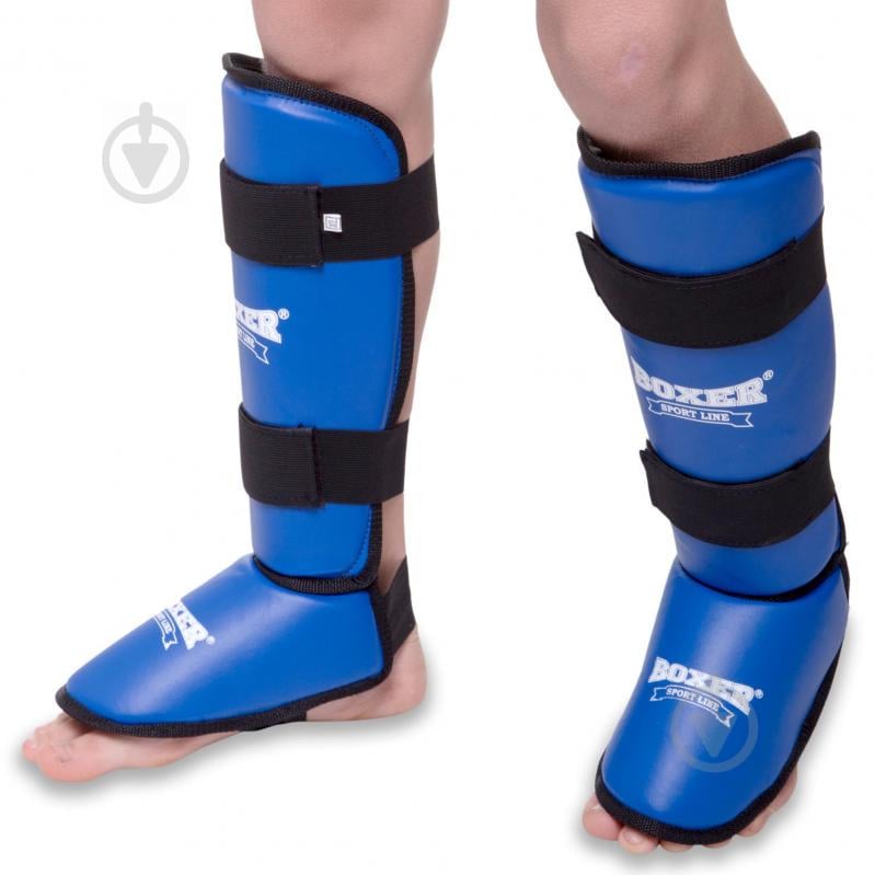 Защита для голени и стопы BOXER Элит 2004-4 XL Синий