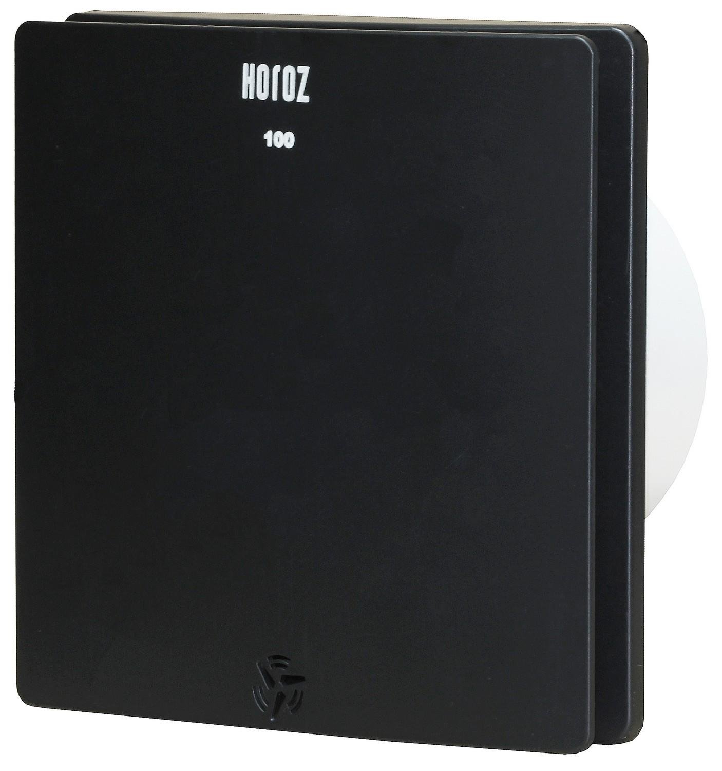 Вытяжной вентилятор Horoz Felix 100 Черный (VT890)