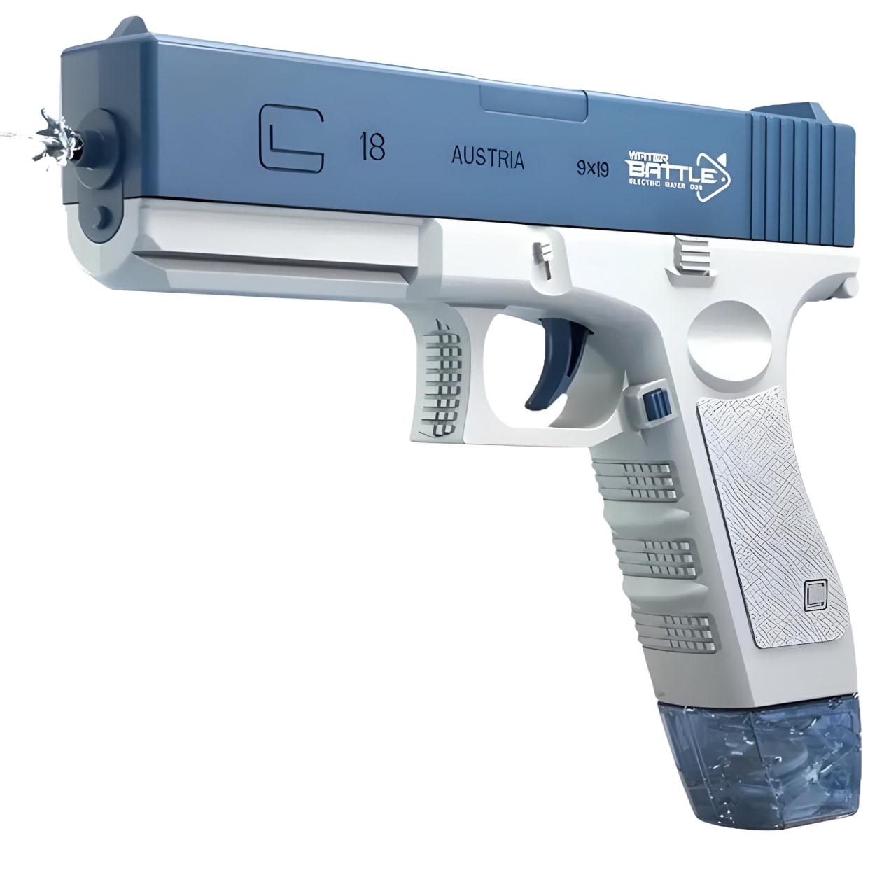 Водяний пістолет на акумуляторі Блакитний (666-2) Водяний пістолет на акумуляторі Блакитний (666-2)