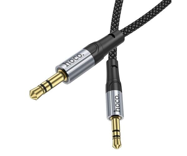 Аудіокабель Hoco UPA26 AUX Male to Male 1 м Black