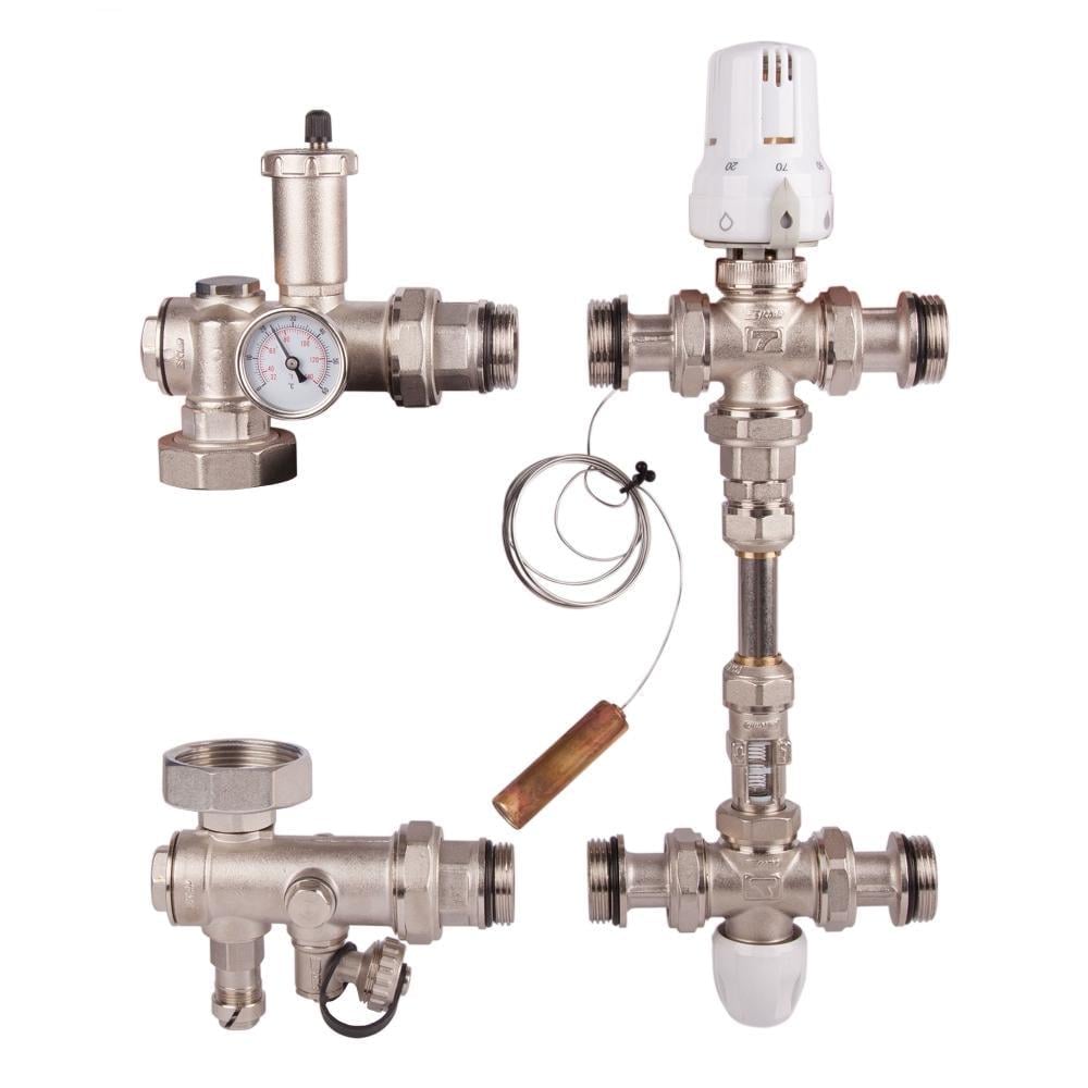 Группа смешивающая ICMA №M054 без насоса с байпасом 1" (30360496)