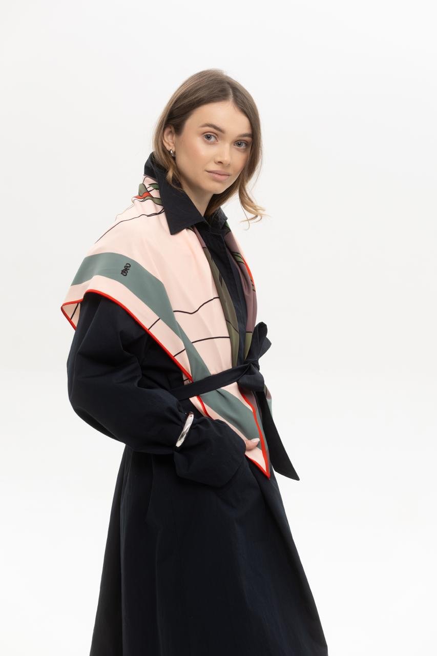 Платок Стрелиция шелковый односторонняя печать 55х55 см Разноцветный (27558046) - фото 5 Платок Стрелиция шелковый односторонняя печать 55х55 см Разноцветный (27558046) - фото 5