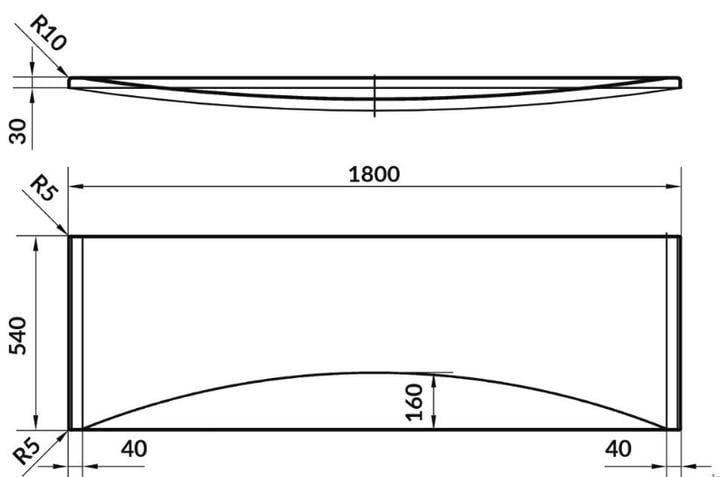 Панель для ванны Cersanit Virgo/Intro/Zen с креплением пластикова 180 см Белый - фото 4 Панель для ванны Cersanit Virgo/Intro/Zen с креплением пластикова 180 см Белый - фото 4