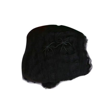 Паутина на Хэллоуин искусственная 20 г Черный (2988)