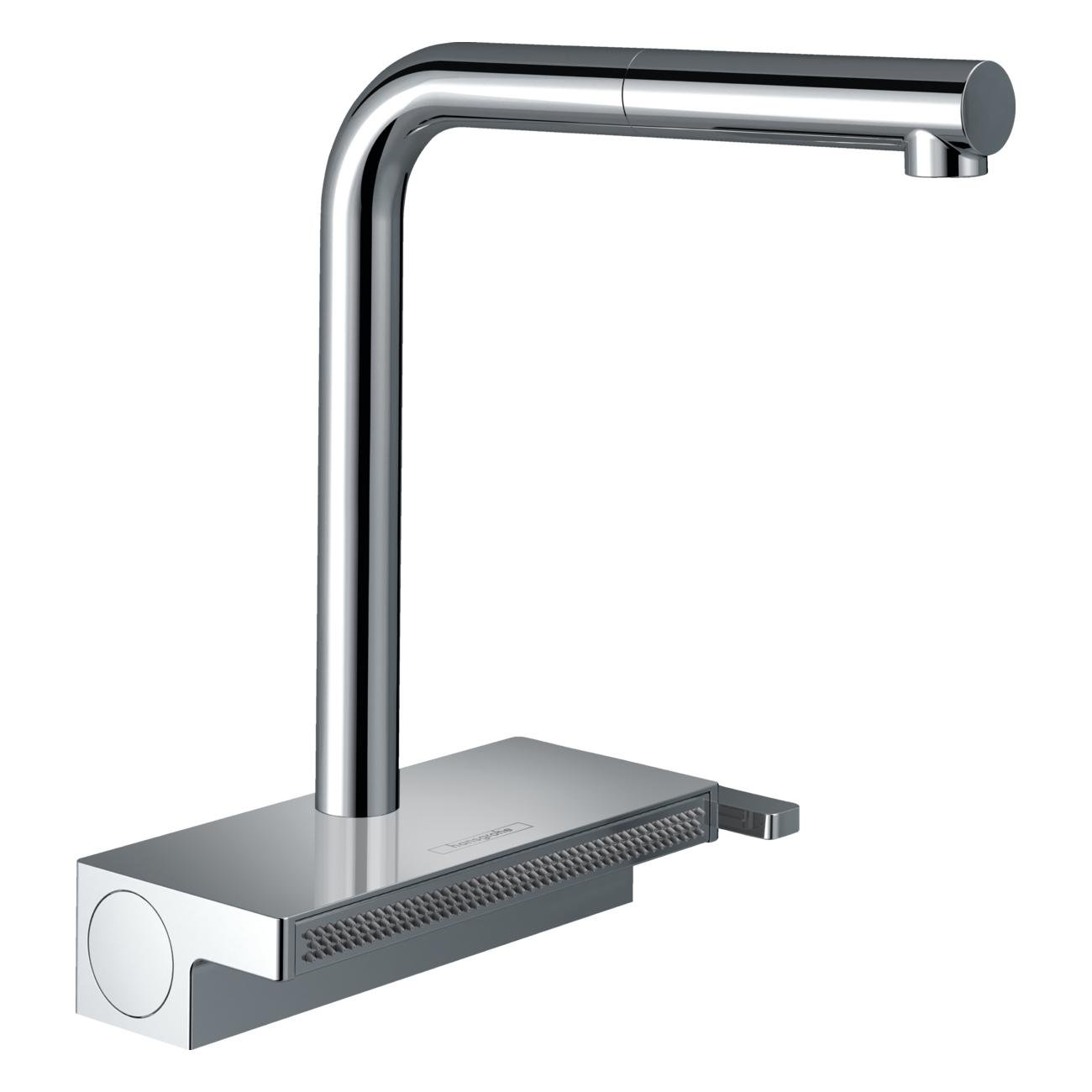 Cмеситель для кухни Hansgrohe AGUNO SELECT 73830000 с видвижной лейкой Хром (77041)