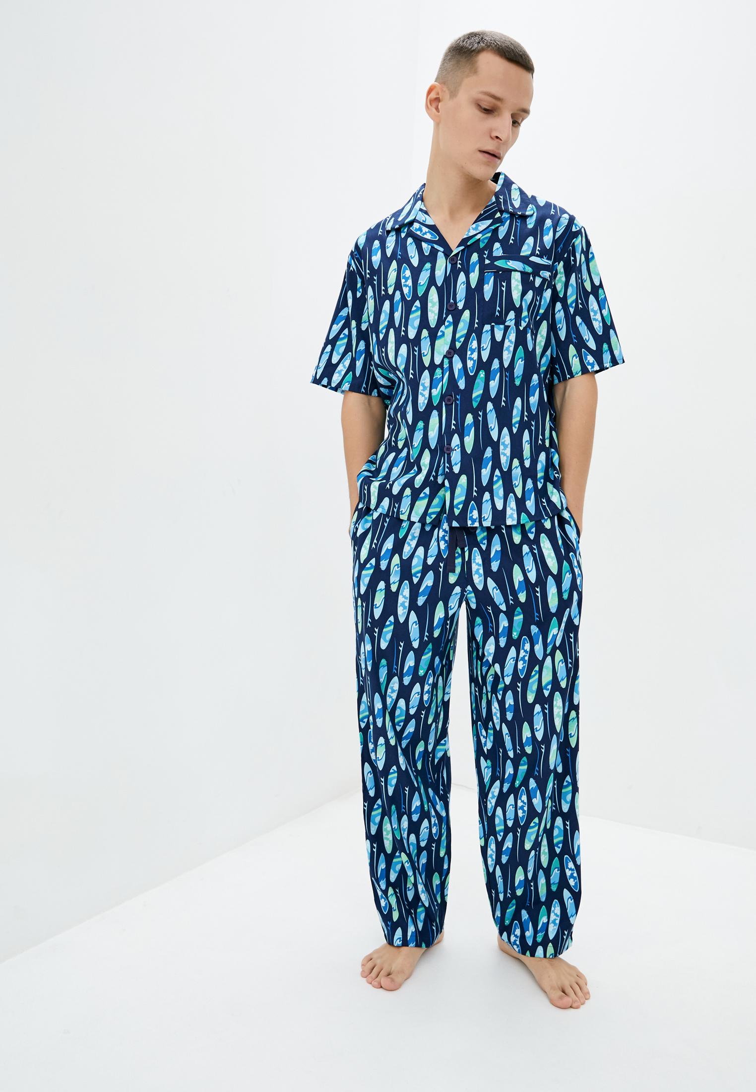 Пижама мужская CYBERJAMMIES Elliot 6562-6563 M Surfboard Print (5051877349858)