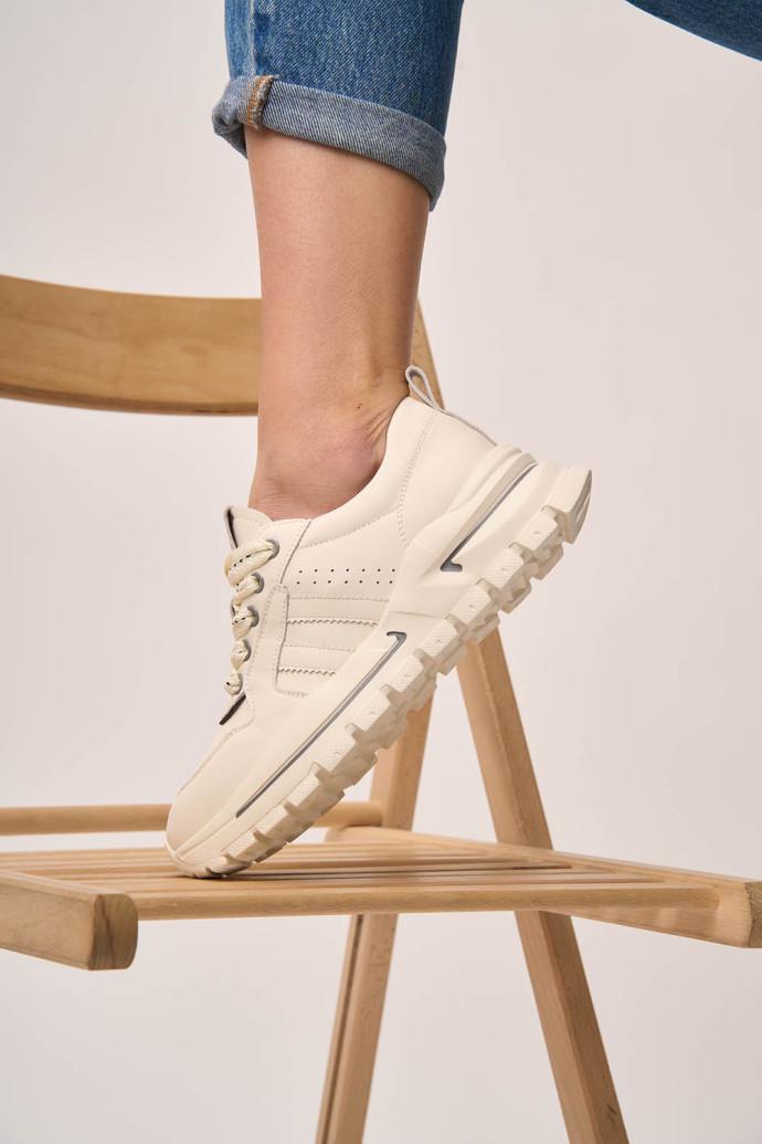 Кроссовки женские LONZA р. 37 Бежевый (176290) - фото 2