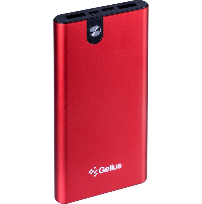 Повербанк Gelius Edge GP-PB10-013 10000 mAh 10W Red