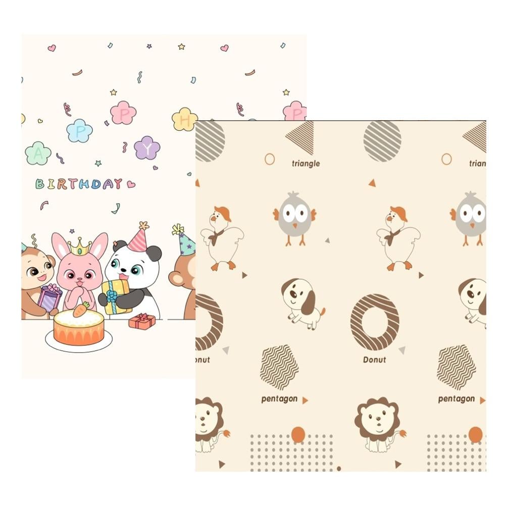 Коврик детский Poppet двусторонний День рождения и Веселые фигурки 150х180x1 см (PP038-150) Коврик детский Poppet двусторонний День рождения и Веселые фигурки 150х180x1 см (PP038-150)