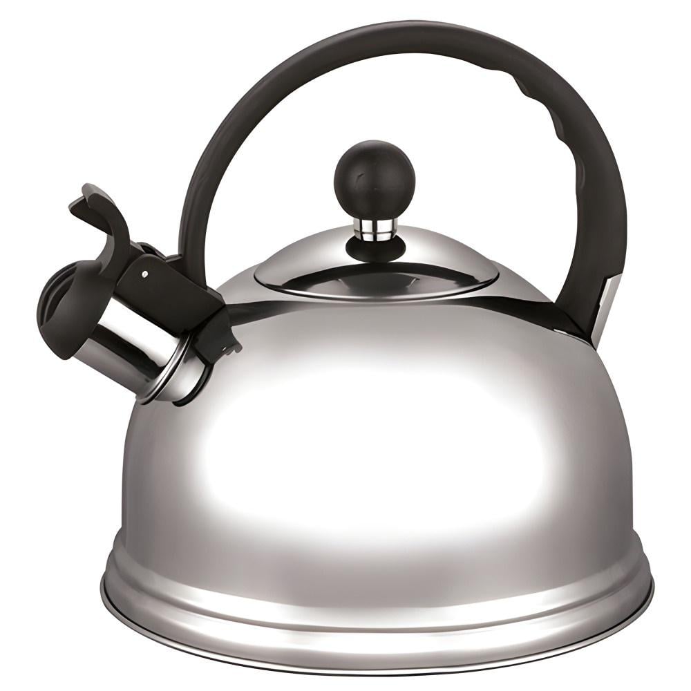 Чайник зі свистком із нержавіючої сталі з подвійним дном 2,5 л (30883)