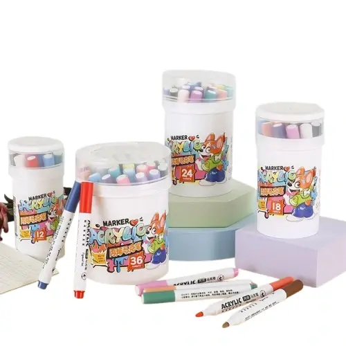 Набір маркерів акварельних Acrylik 12 шт. (7608) - фото 5 Набір маркерів акварельних Acrylik 12 шт. (7608) - фото 5