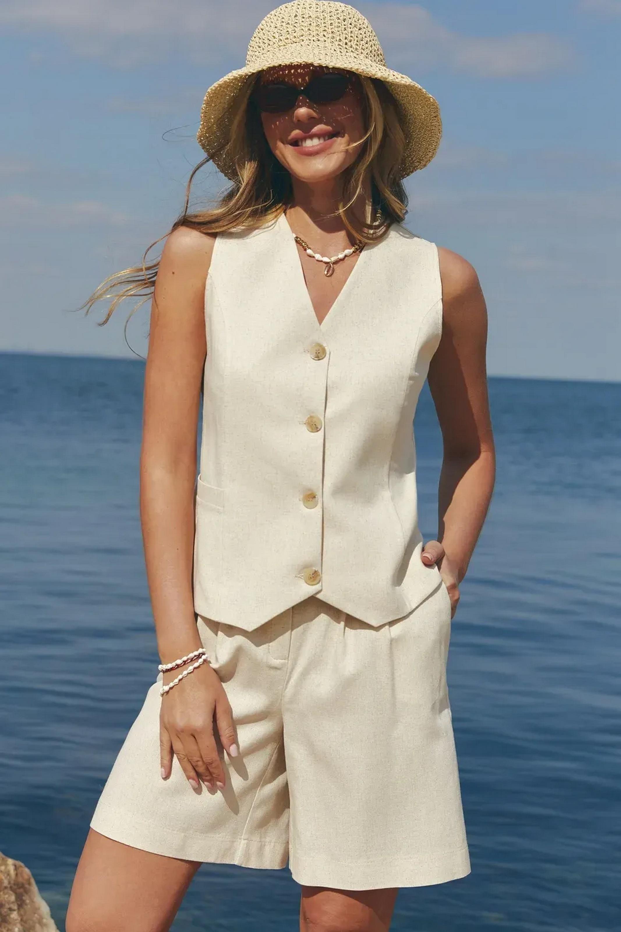 Шорти жіночі Seventeen L-XL Бежевий (104-2383.6420-1)