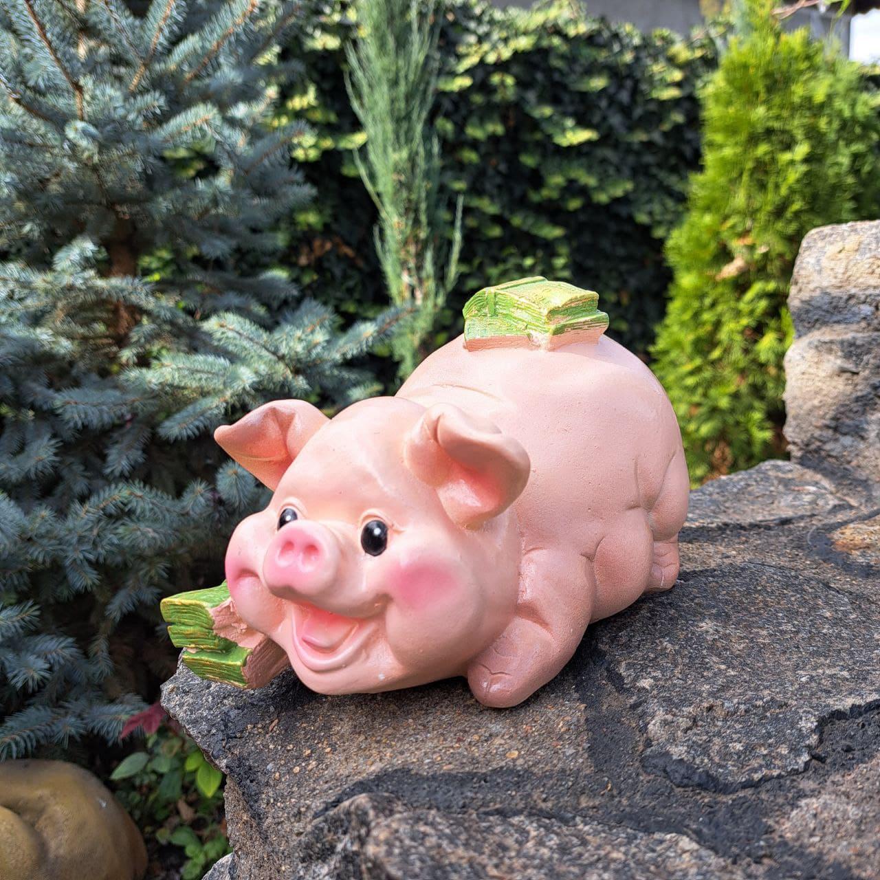 Копилка декоративная Свинка с деньгами (22093832)