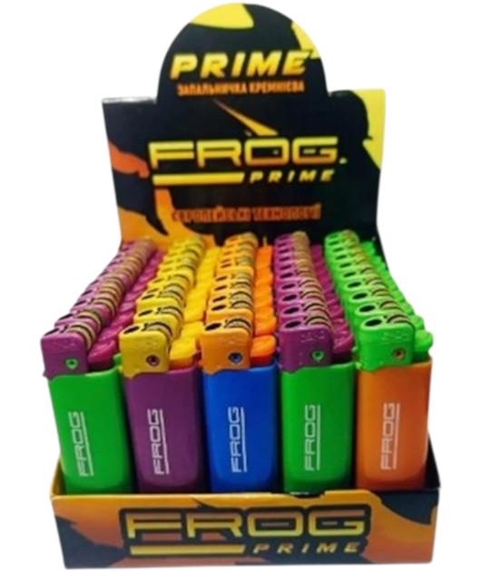 Запальничка FROG PRIME COLOR кремнієва 50 шт/уп.