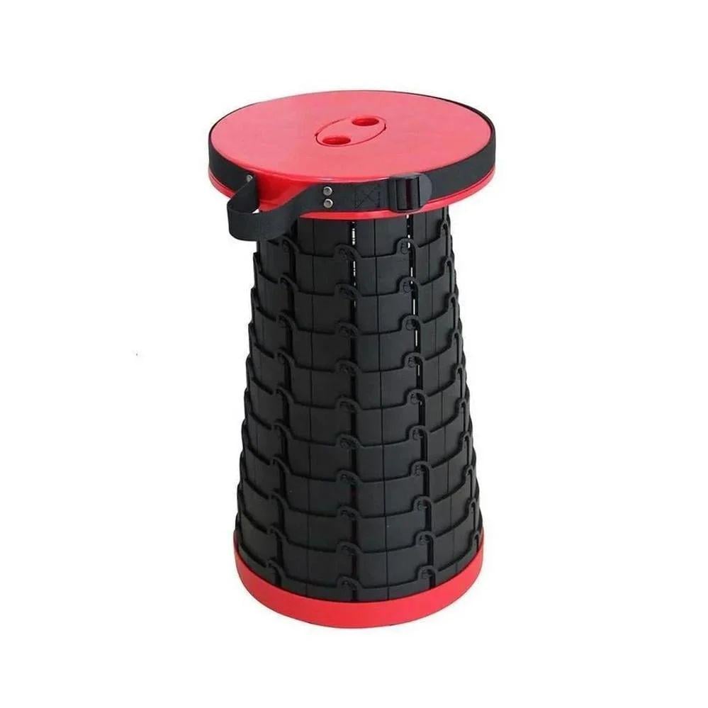 Стул раскладной Telescopic stool Красный (7108)