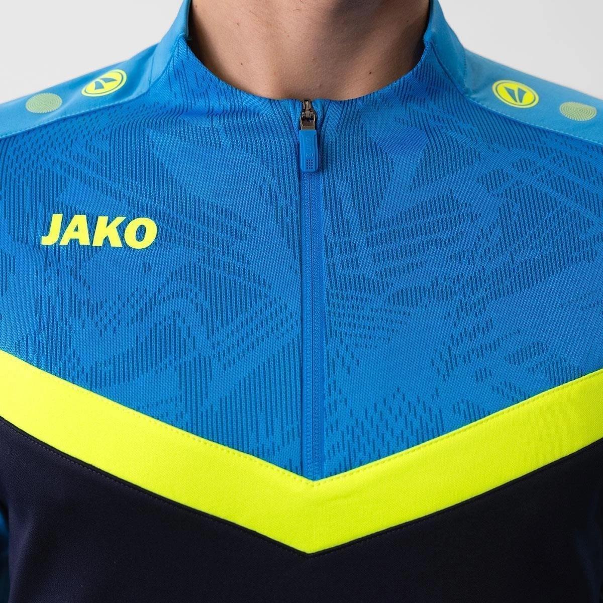 Реглан Jako ZIP TOP ICONIC 8624-914 L Жовто-синій (44850-51) - фото 7