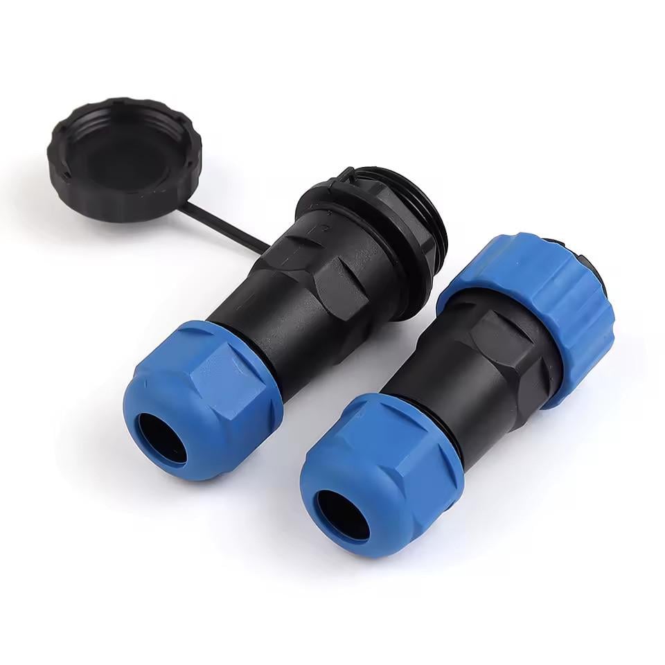 Разъем герметичный SP20 4D-F-M 4pin 25А IP68 (2667603184) - фото 3