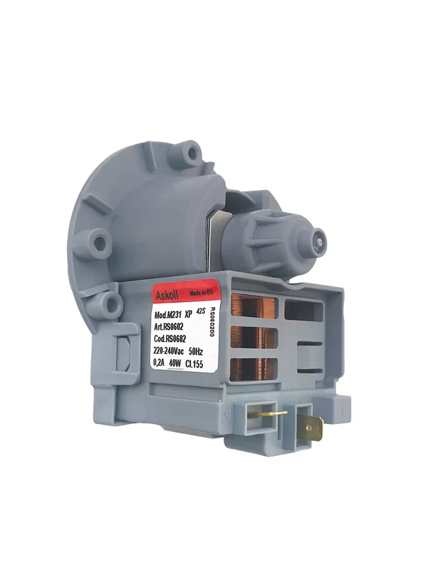 Насос Askoll M332 для пральної машини універсальний (8984189) - фото 6