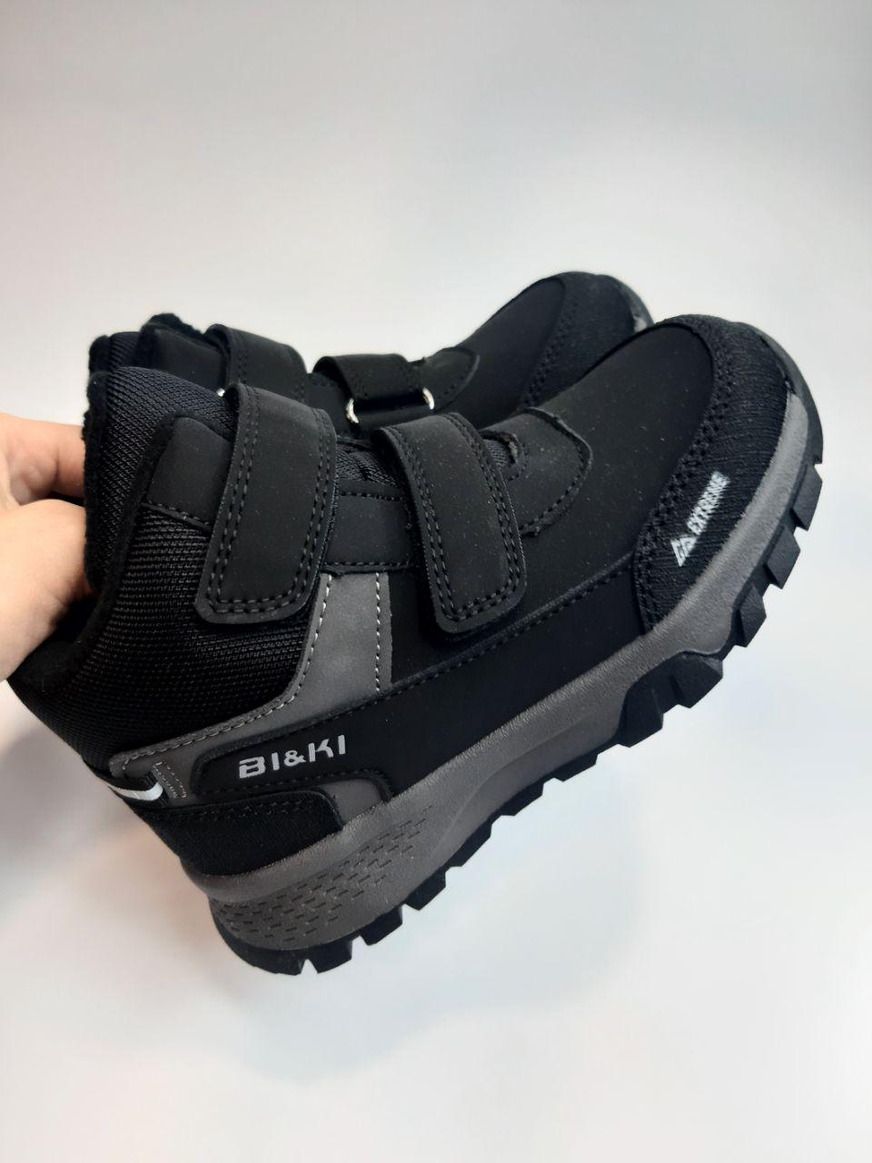 Ботинки Bi&Ki р. 35 23 см Черный (01423 A) - фото 4 Ботинки Bi&Ki р. 35 23 см Черный (01423 A) - фото 4