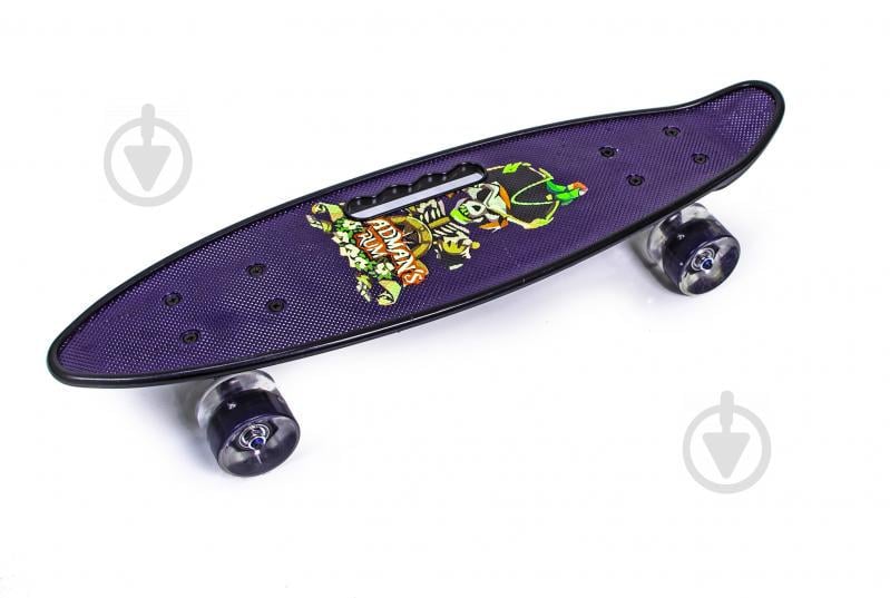 Пенниборд Penny Board Print Pirate с ручкой (1804264360)