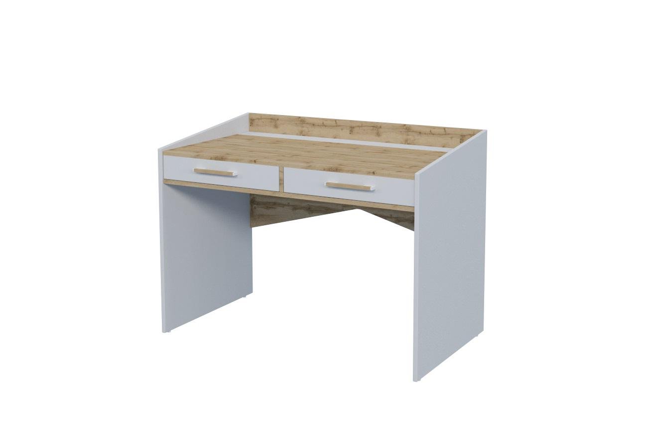 Стол Intarsio Unity T Дуб тахо/Белая аляска