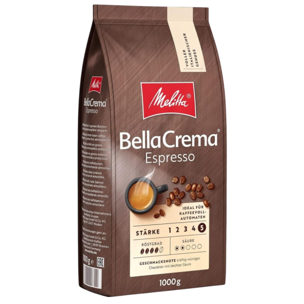 Кофе Melitta Bella Crema Espresso в зернах 1 кг (008300)