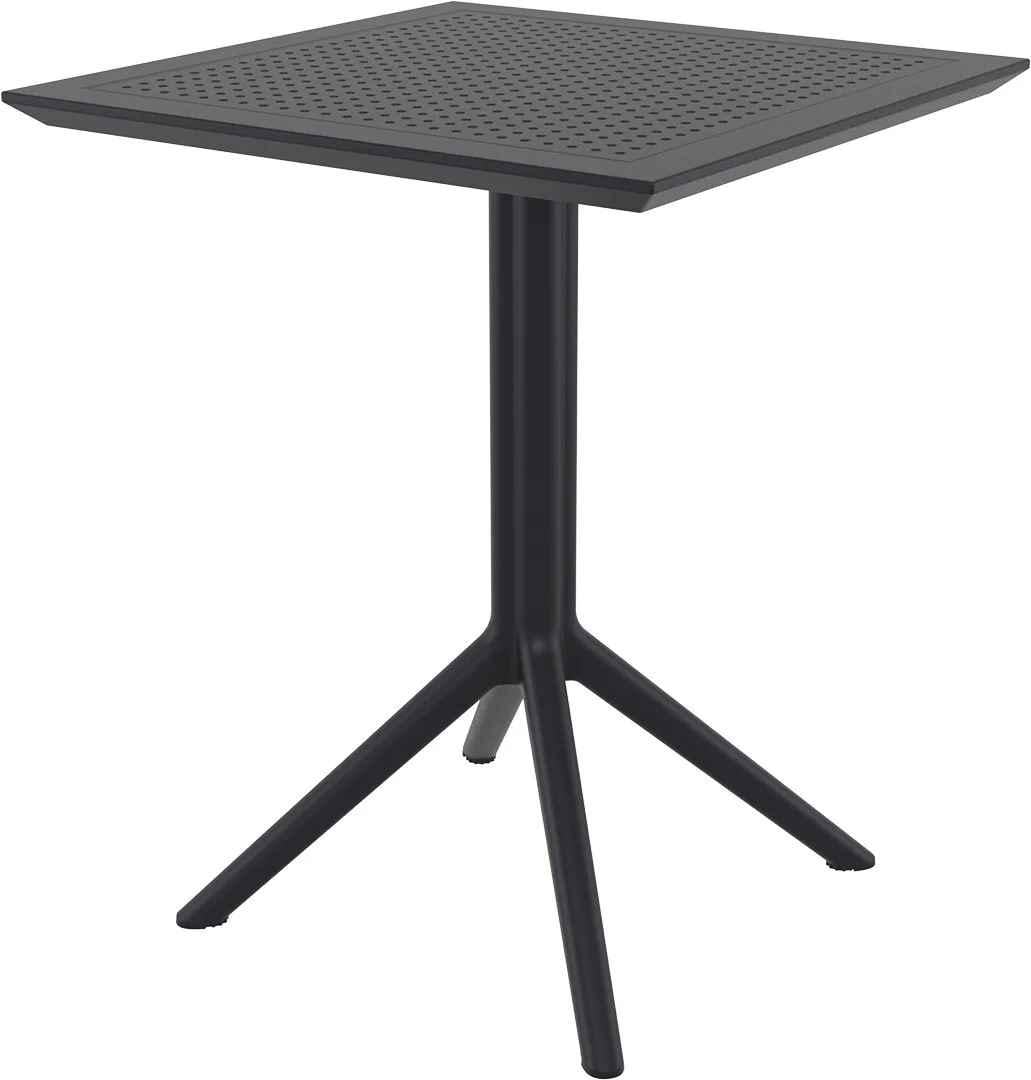 Стол садовый пластиковый Siesta Sky Folding Table 60 см Серый (099-09811) Стол садовый пластиковый Siesta Sky Folding Table 60 см Серый (099-09811)