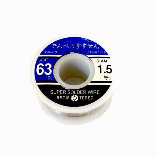 Припой для пайки ПИС 63 с флюсом 1,5 мм 70 г (466) Припой для пайки ПИС 63 с флюсом 1,5 мм 70 г (466)