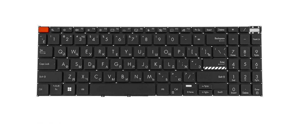 Клавиатура для ноутбука Asus K3504VA с подсветкой клавиш (119772)