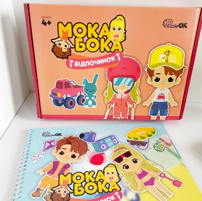 Дерев'яна гра з наклейками PuzzleOK Мока Бока Puz-88893 - фото 6 Дерев'яна гра з наклейками PuzzleOK Мока Бока Puz-88893 - фото 6