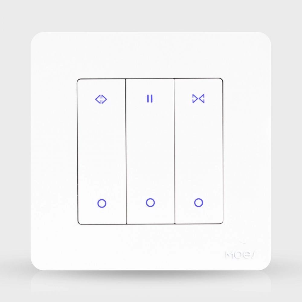 Контролер для електрокарніза Moes Zigbee Tuya smart Білий - фото 1