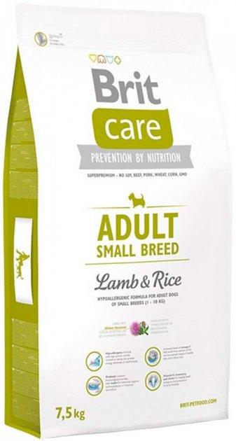 Корм для собак Brit Care Small Breed Lamb & Rice 7,5 кг (1813626908)